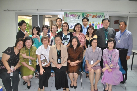 งานวันเกิดของบุคลากร ประจำเดือนเกิด เมษายน