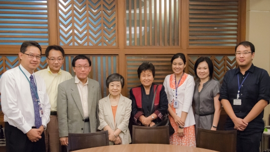 ต้อนรับ Prof. Kazuro Shiomi จาก Kitasato University ประเทศญี่ปุ่น