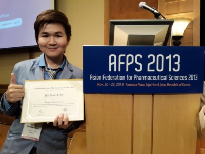 Best Poster Presentation Awards AFPS 2013