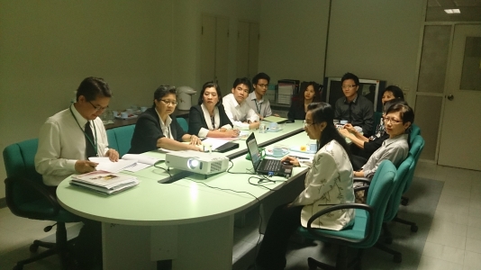 การเยี่ยมสำรวจภาควิชา/สำนักงานตามเกณฑ์คุณภาพการศึกษาเพื่อการดำเนินการที่เป็นเลิศ(EdPEx)ประจำปีงบประมาณ 2556