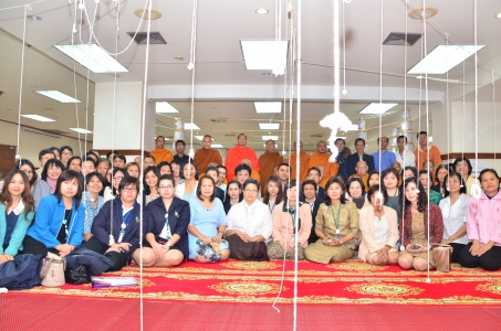 พิธีพุทธาภิเษก พระพุทธรูปประจำคณะเภสัชศาสตร์ มหาวิทยาลัยมหิดล
