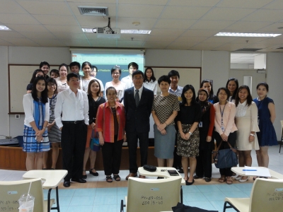 Prof. จากมหาวิทยาลัยเทนเนซซี่ มาบรรยายพิเศษ