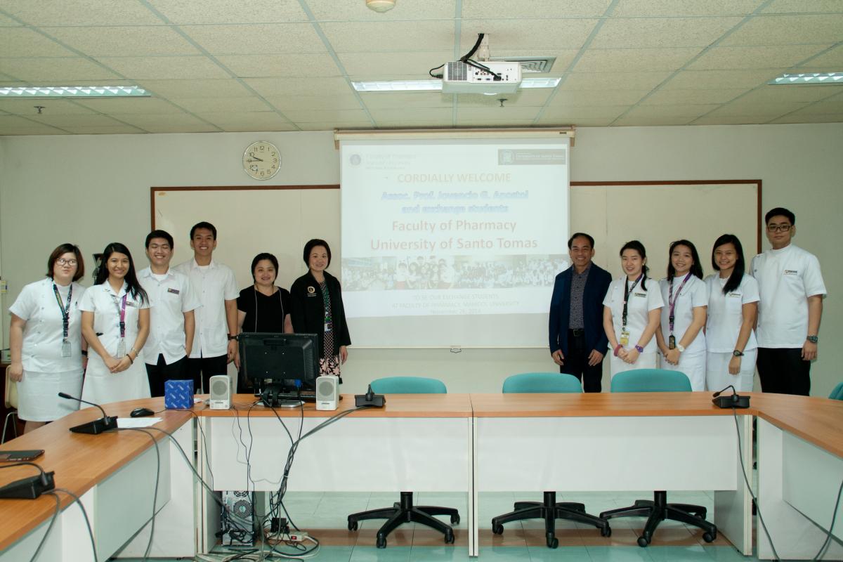 ปฐมนิเทศ นศ แลกเปลี่ยนจาก UST