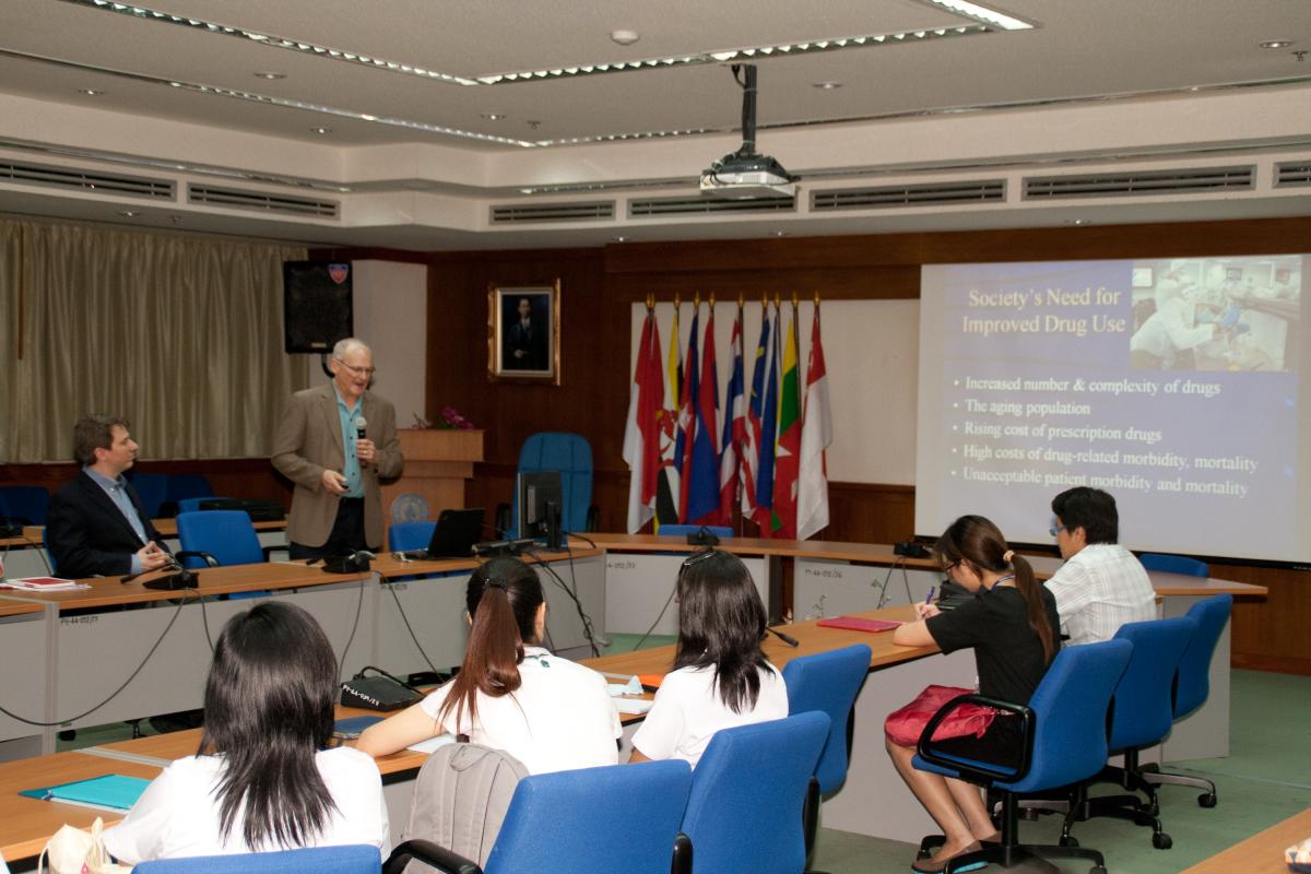 บรรยายพิเศษโดย Professor จาก WVU