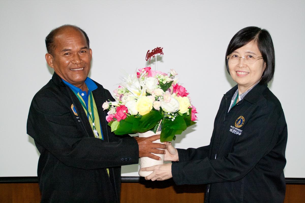 แสดงความยินดีกับคุณอำพล บุญเปล่ง