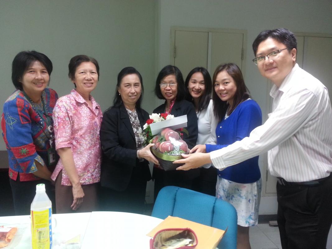 ภาคเภสัชวิทยาอำลาหัวหน้าภาคฯเก่าและต้อนรับหัวหน้าภาคฯคนใหม่