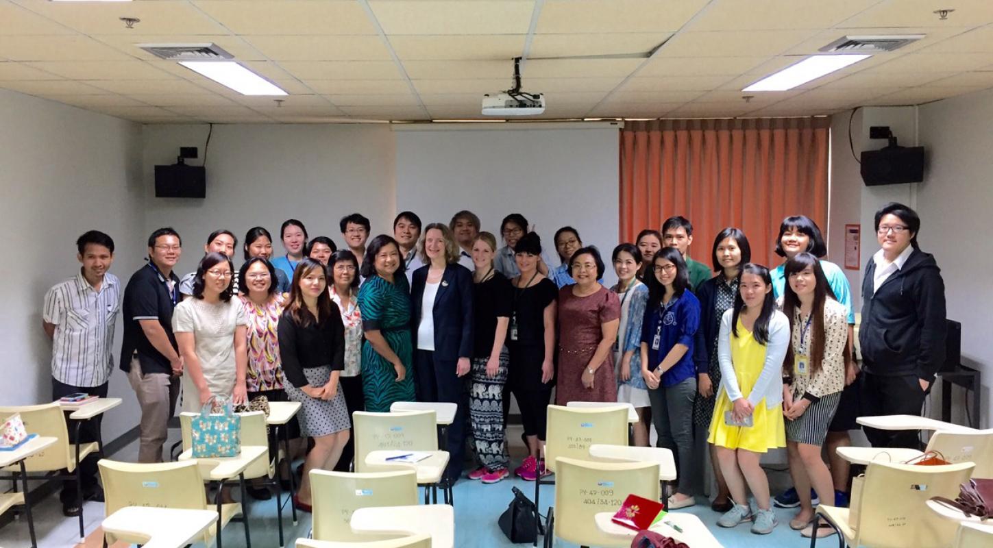 บรรยายพิเศษโดย Prof. Dr. Adelheid H. Brantner จาก Institute of Pharmaceutical Sciences, University of Graz ประเทศออสเตรีย
