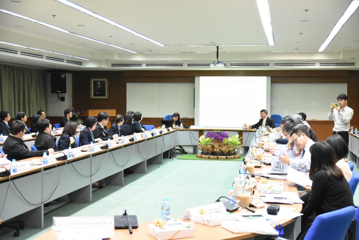 ประชุม การ Sign PA ปี 59 กับทีมผู้บริหารมหาวิทยาลัยมหิดล