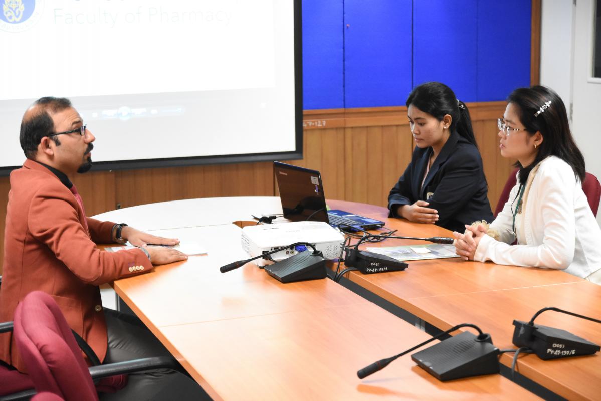 ต้อนรับ Dr.Rizwan Arshad Khan