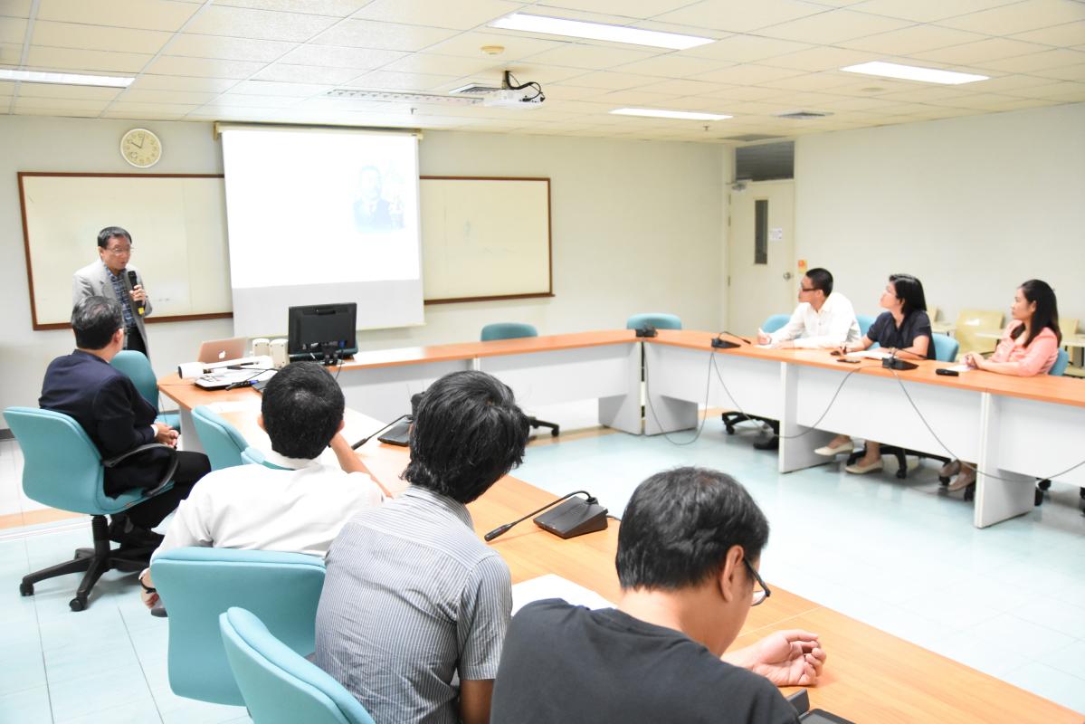 บรรยายพิเศษโดย Prof. Kazuro Shiomi