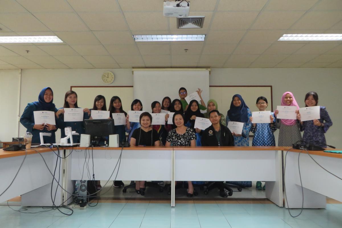 Exit Presentation of UKM and UBAYA students