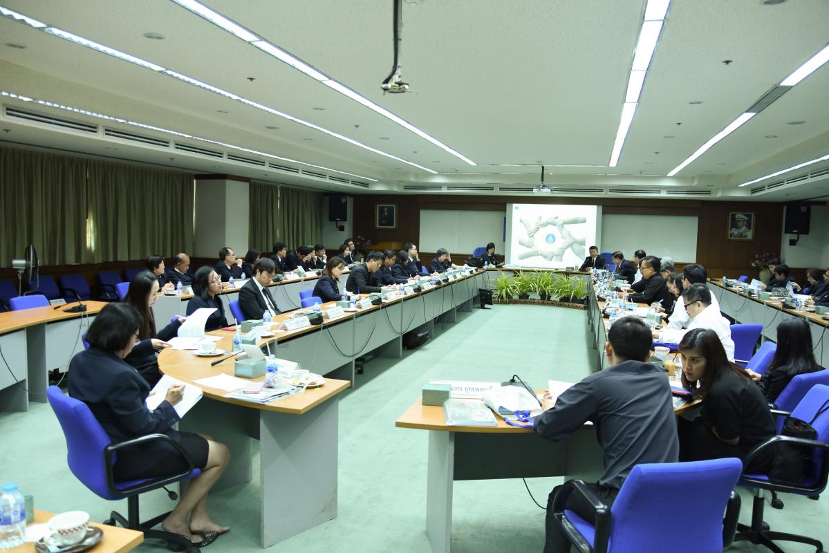 ประชุมการ PA Visit ประจำปี 2560 กับผู้บริหารมหาวิทยาลัย 