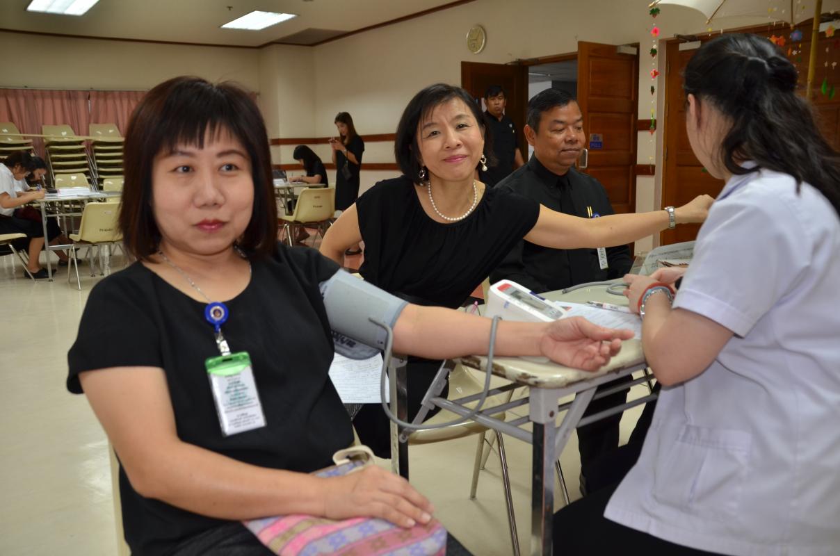 โครงการมหิดลทำความดีถวายพ่อของแผ่นดิน ชาวเภสัชมหิดลรวมใจบริจาคโลหิต