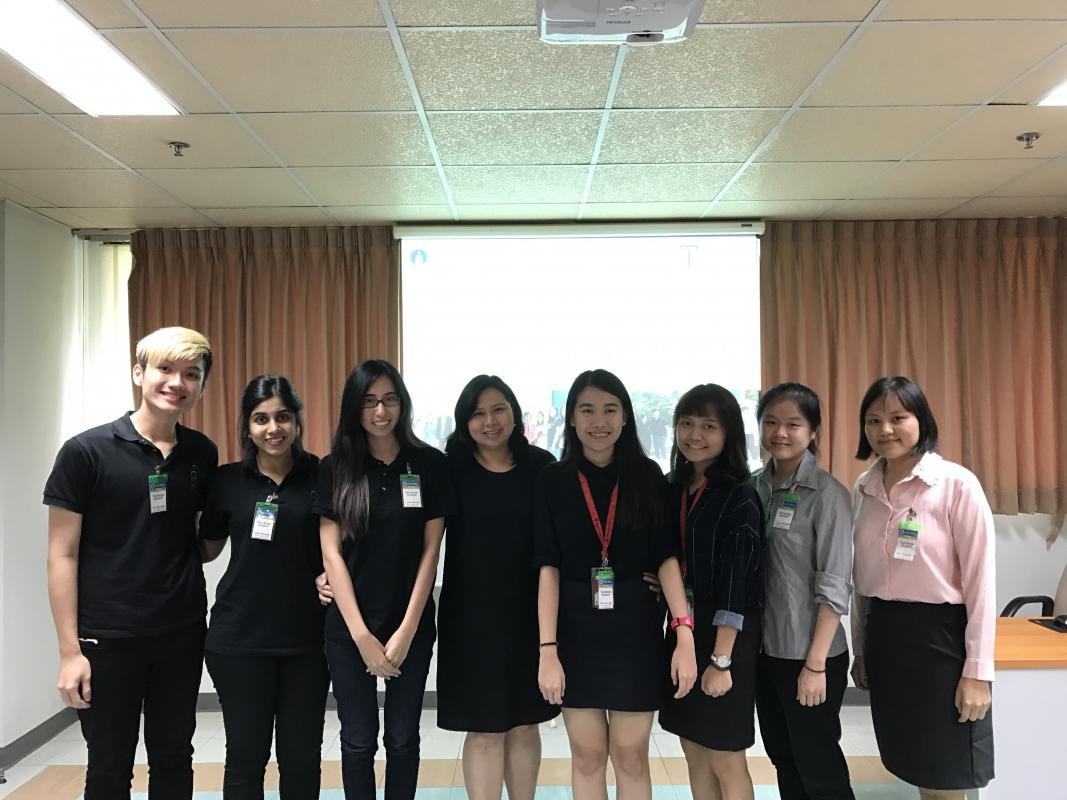 Students from Taylor University