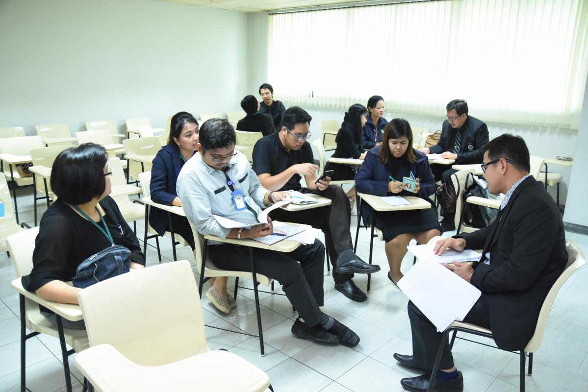 โครงการอบรมการนำเสนอผลงานของบุคลากรสายสนับสนุน
