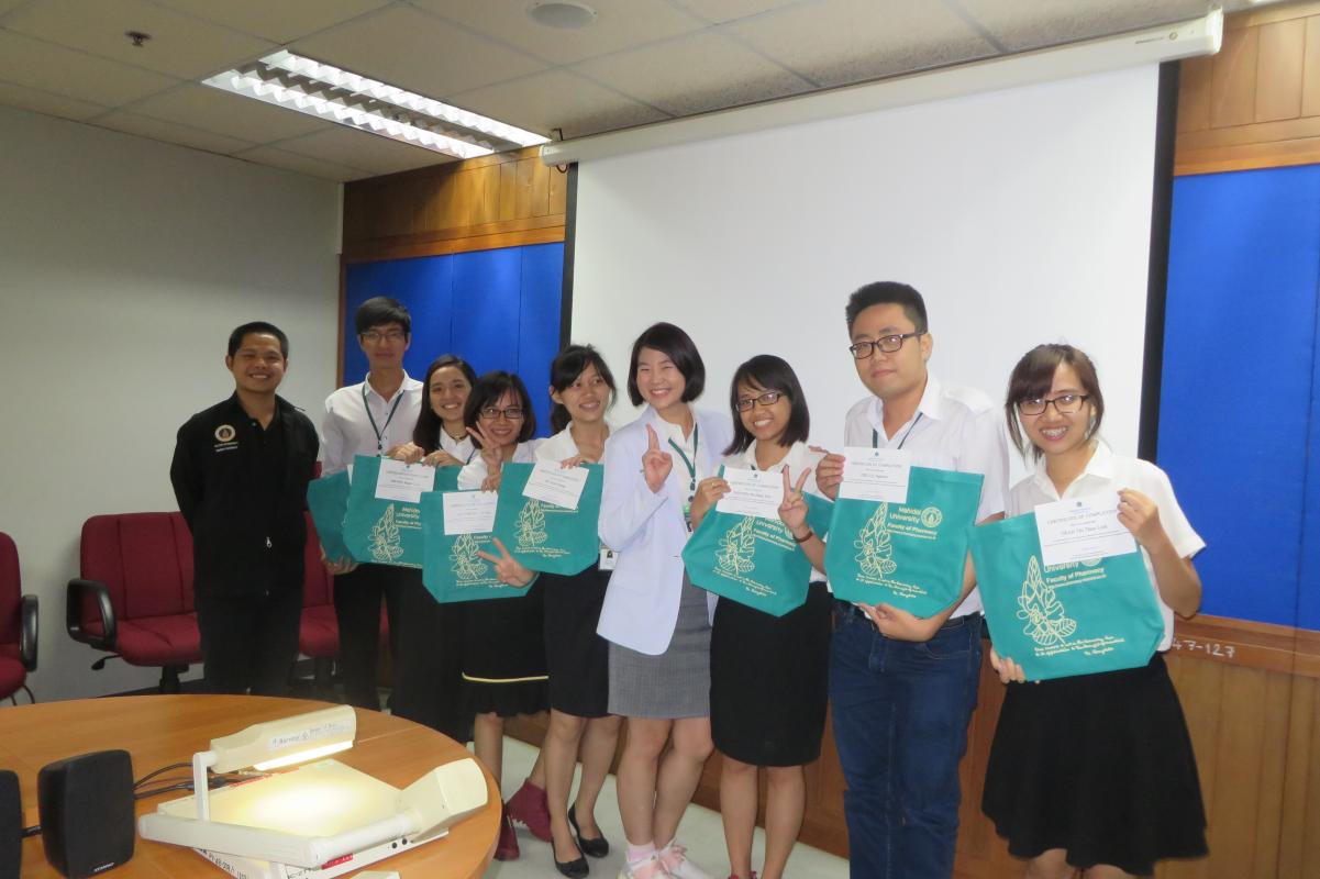 Exit Presentation of 2017 UMP students