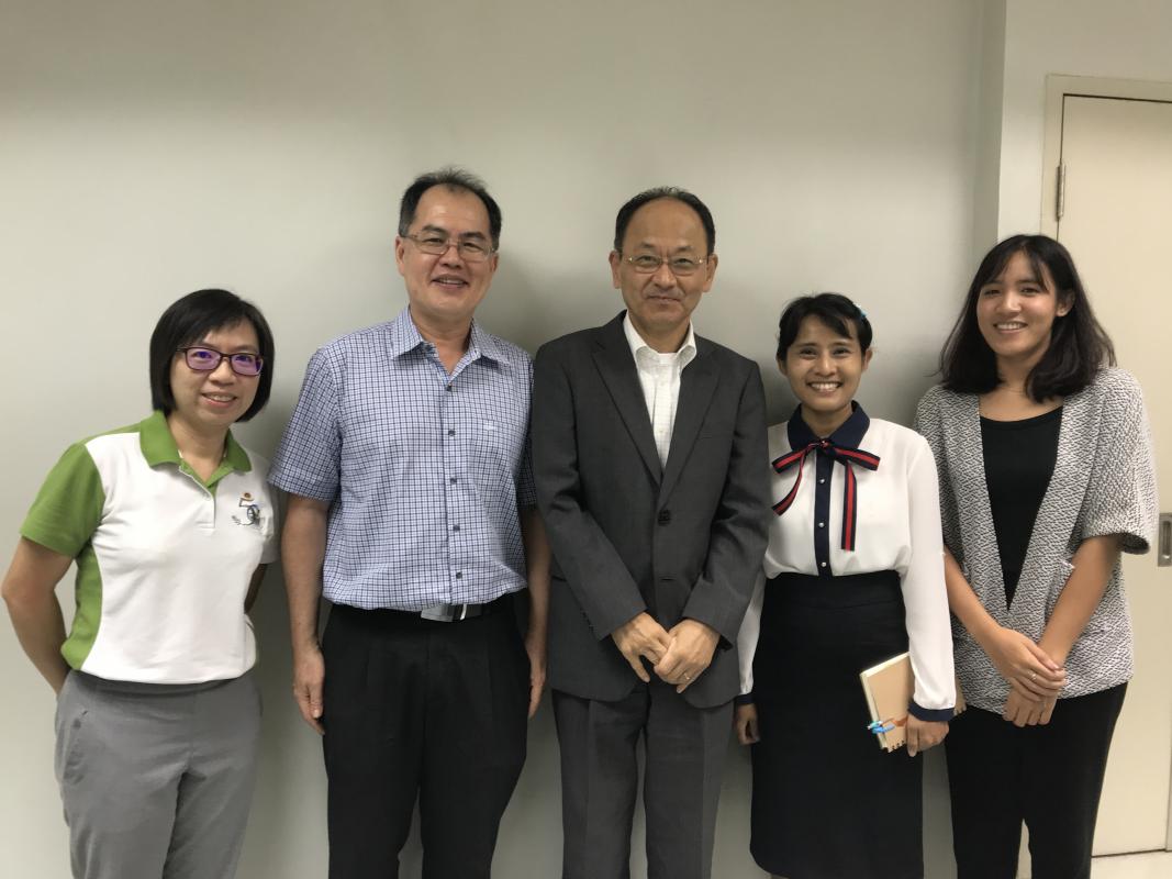 Delegate from Chiba University