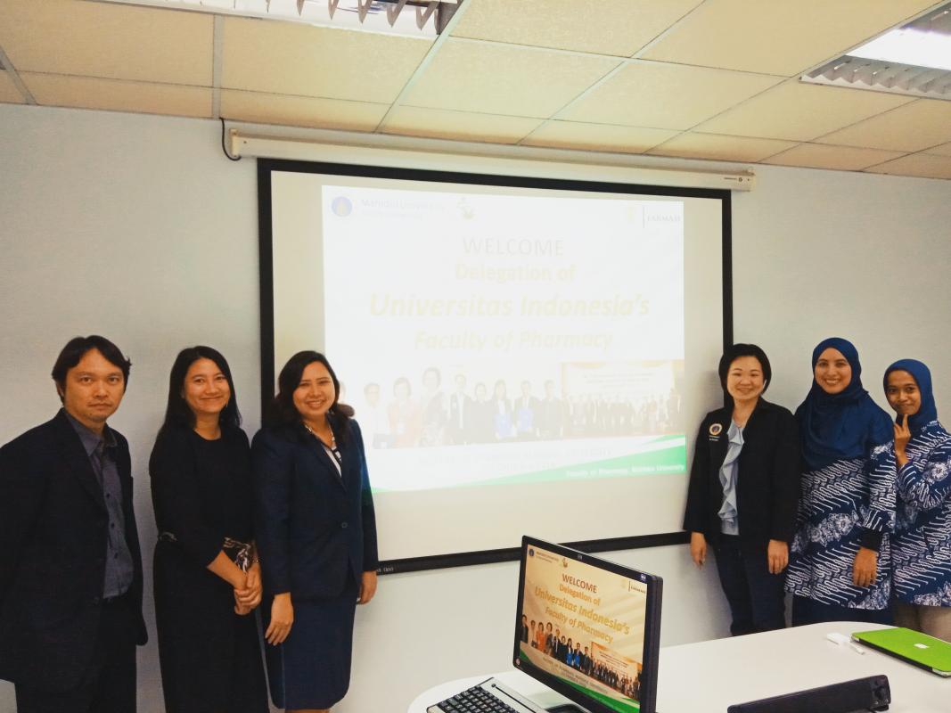 Delegation from Universitas Indonesia