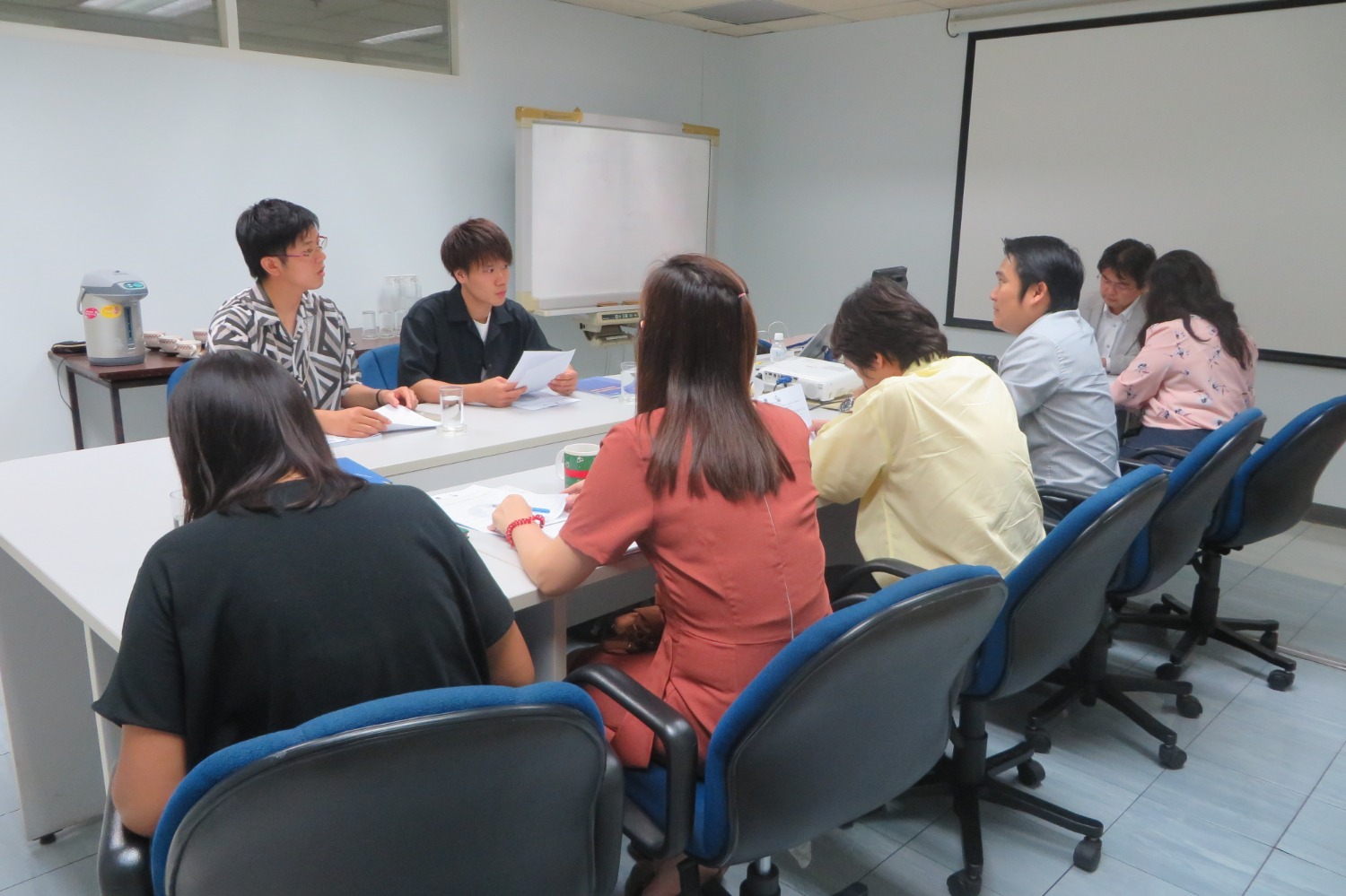 Visit of Kyushu University Delegation