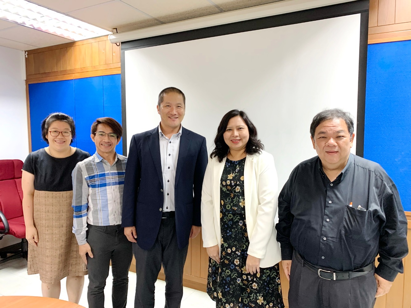 Visitor from Shinshu University