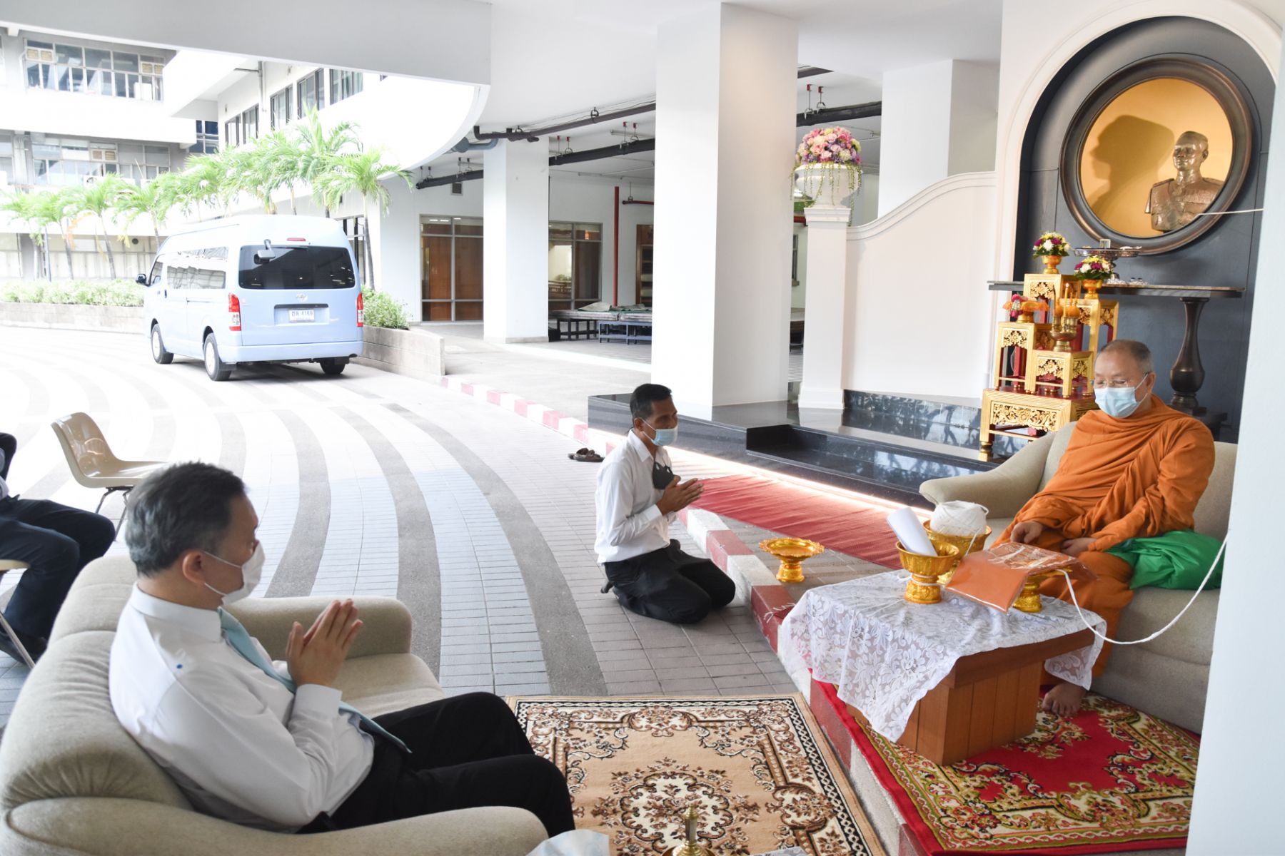 พิธีทำบุญอาจารย์ประดิษฐ์ หุตางกูร และบุคลากรผู้ล่วงลับ ประจำปี 2564