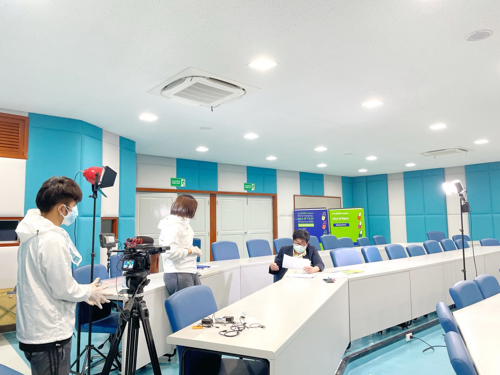 บันทึกเทปรายการ Research Impact