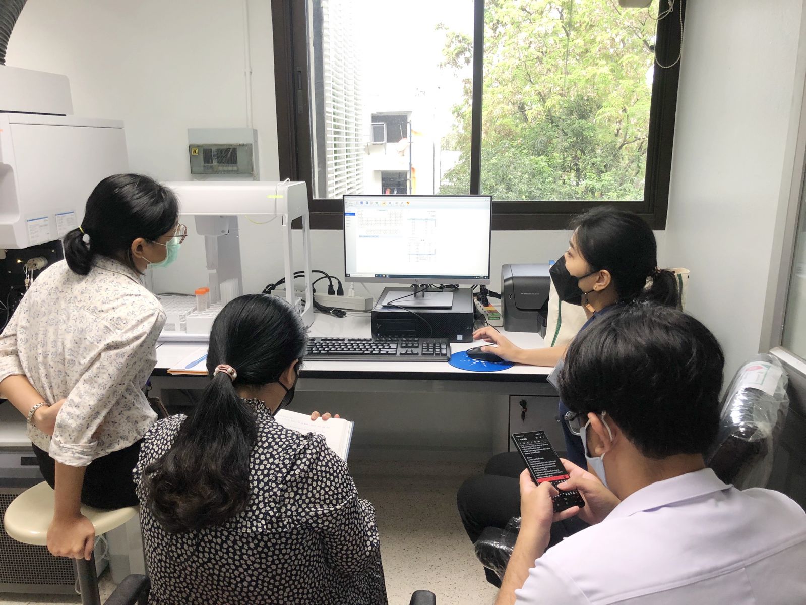 อบรมการใช้ ICP-OES 