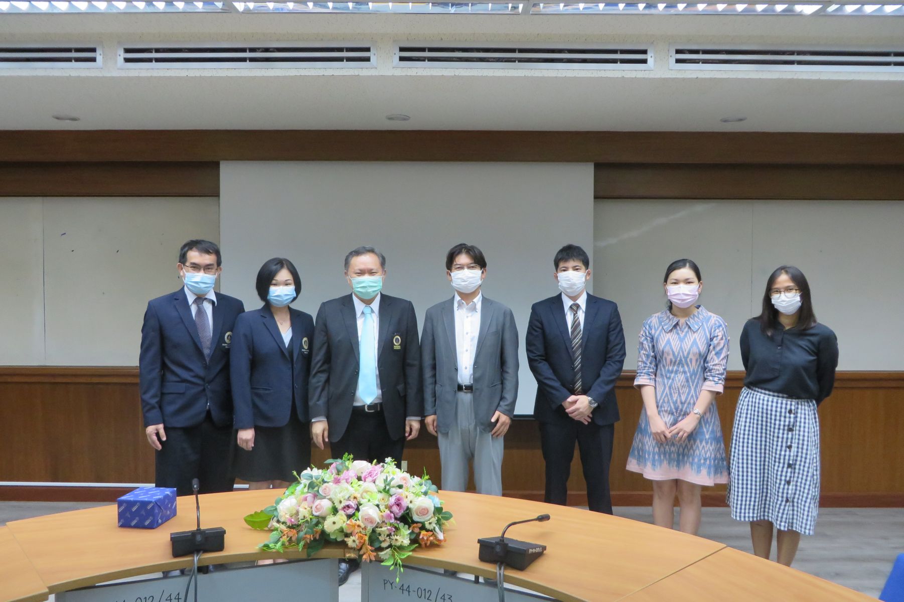 Delegation from Kyushu University 