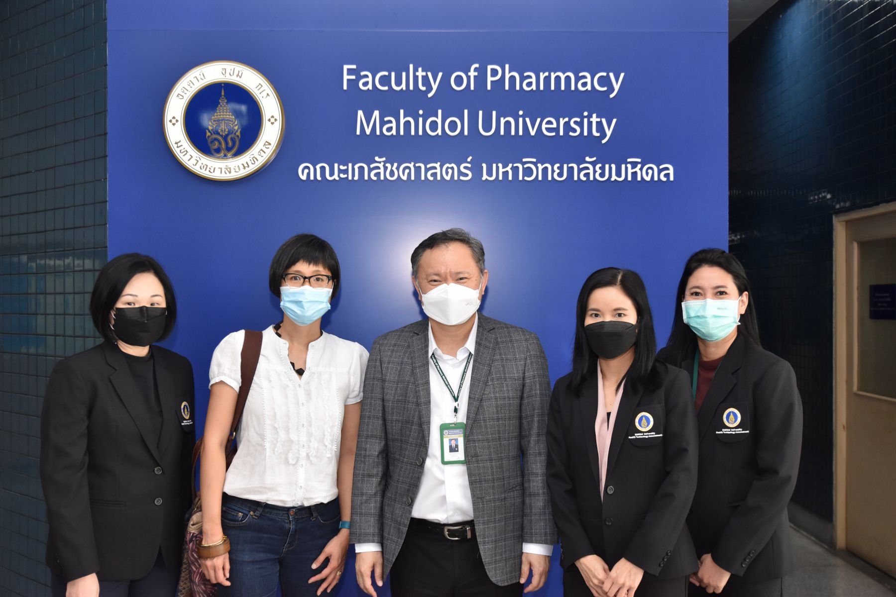 เภสัชมหิดลให้การต้อนรับอาจารย์ จาก University of Glasgow สหราชอาณาจักร
