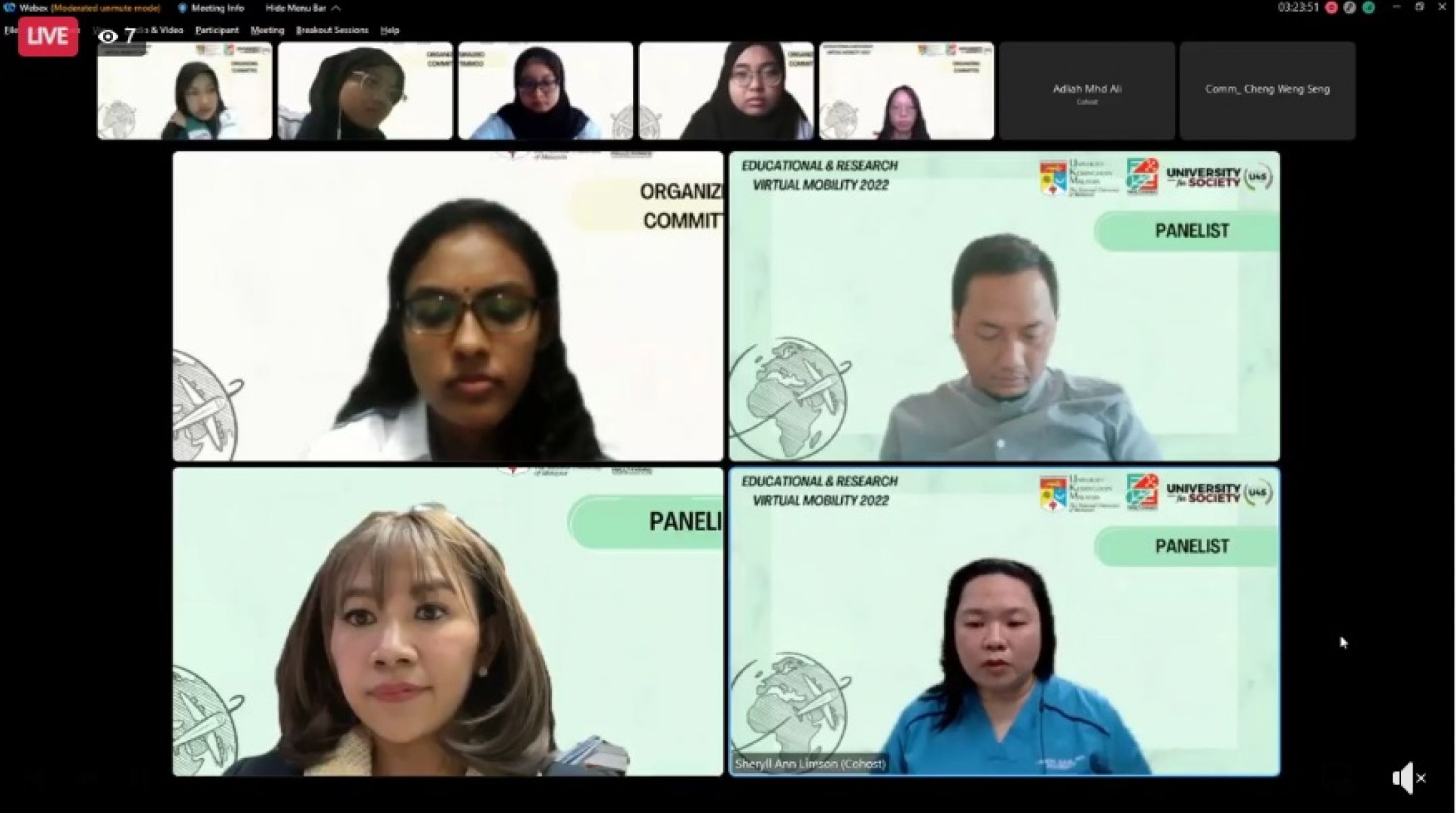 MUPY lecturer join UKM Sharing Session