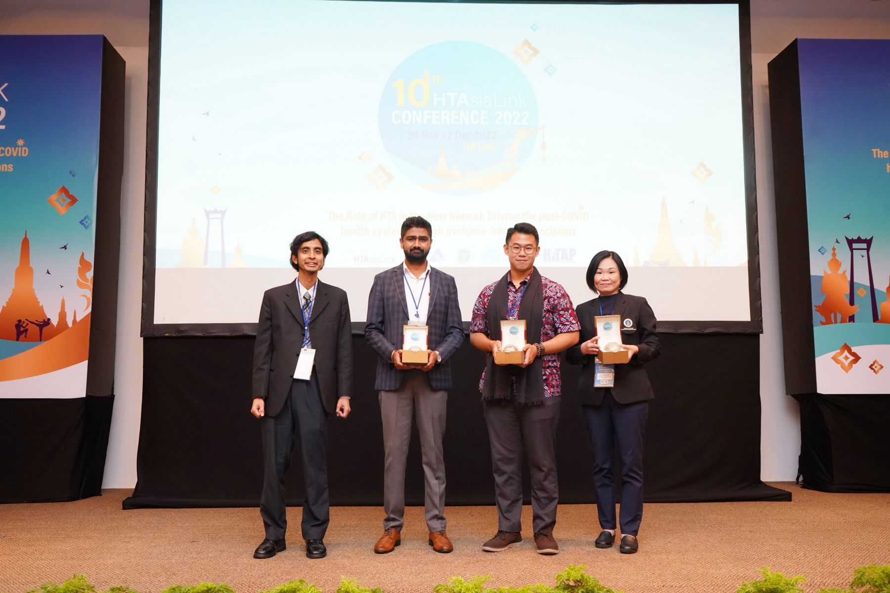 รางวัลการนำเสนอผลงานในการประชุมวิชาการนานาชาติ The 10th HTAsiaLink Conference 2022 