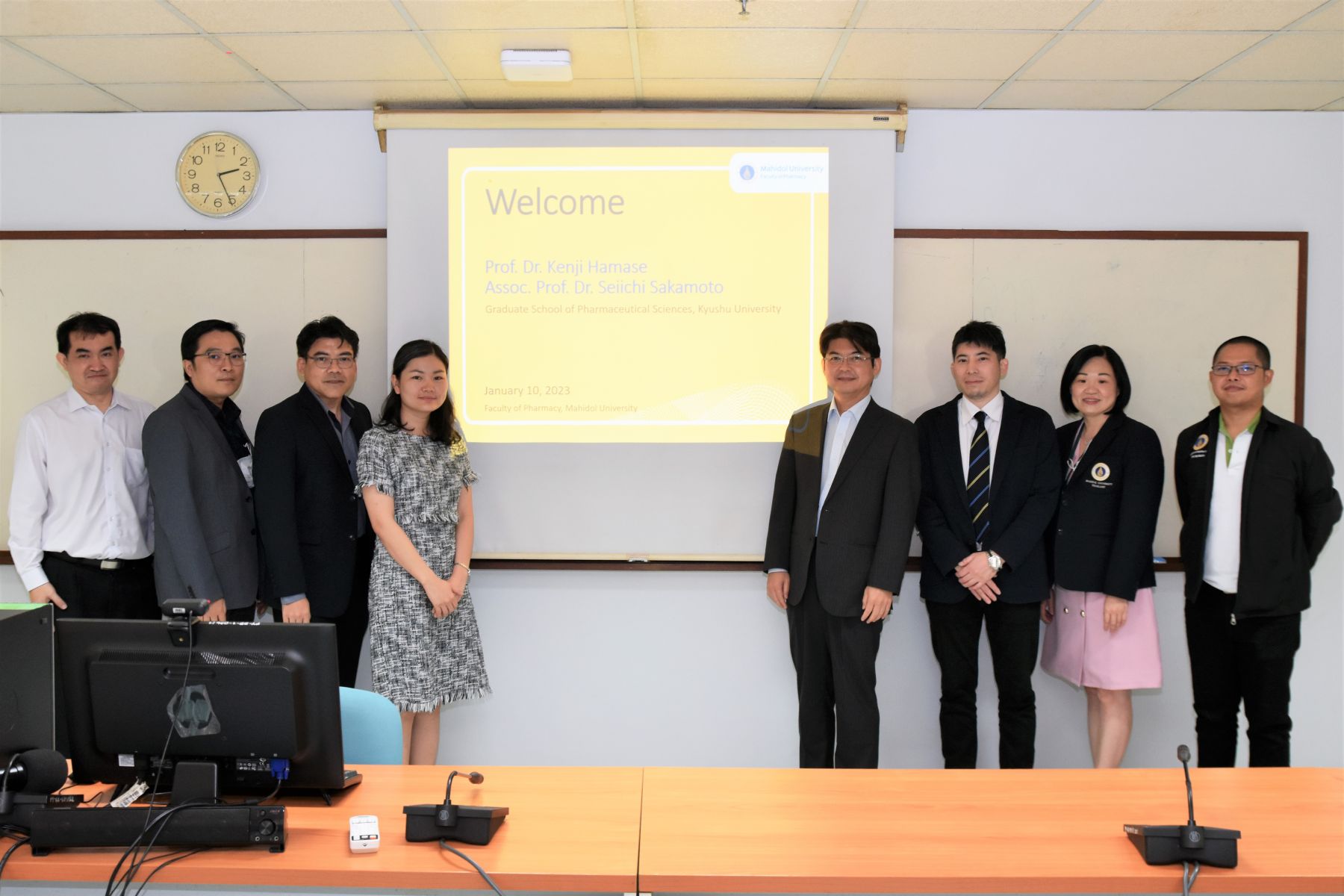 ต้อนรับนักศึกษา Kyushu University