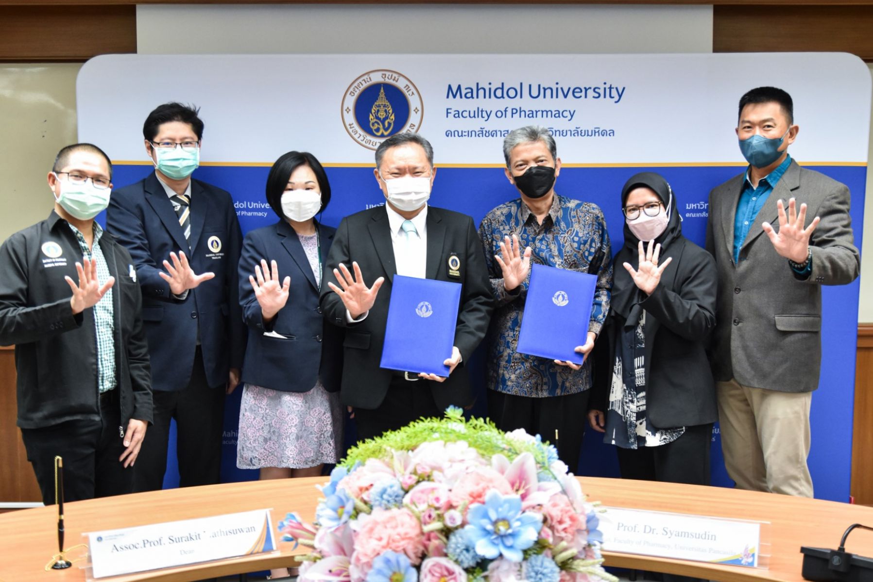 พิธีลงนาม MOU กับ Pancasila University