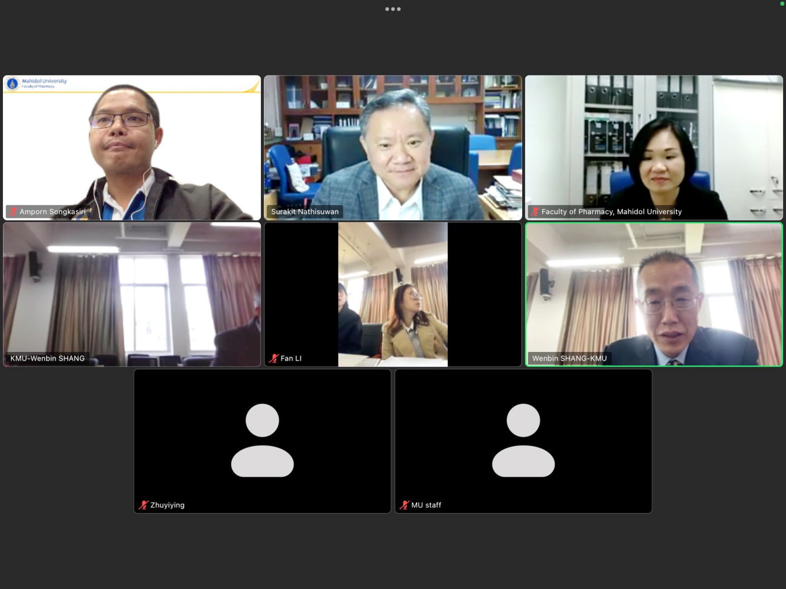 Meeting with Kunming Medical University