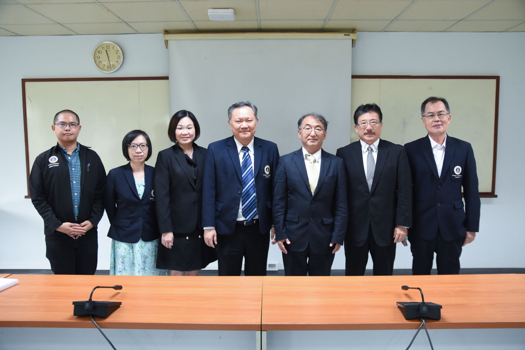 Visit of Prof. from Chiba University (อ.ชาวต่างชาติมาเยี่ยมคณะฯ)