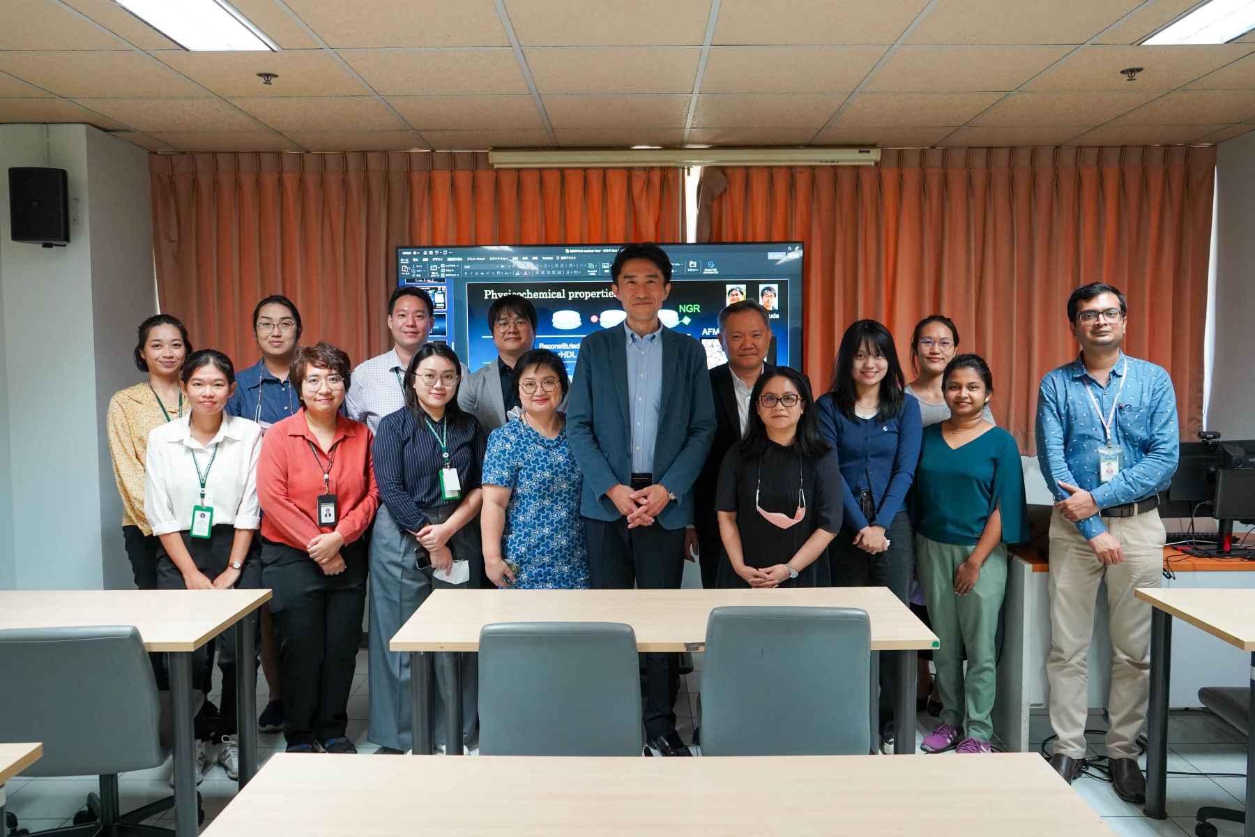 Reception and special lecture of Prof.Murakami