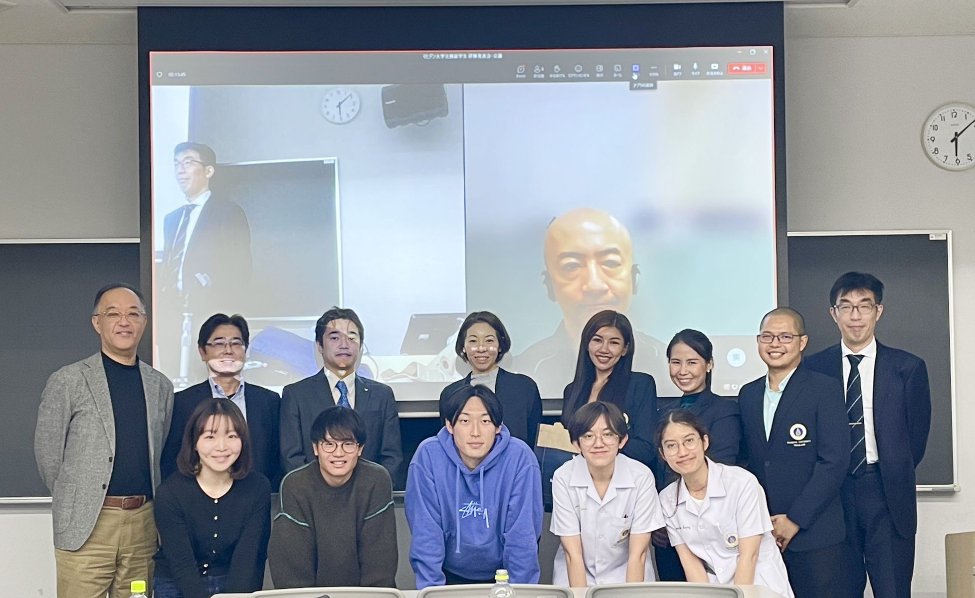 Visit at Meiji Pharmaceutical University