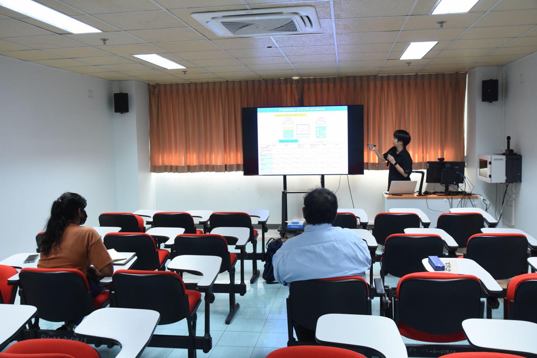 Exit Presentation from Shinshu University student