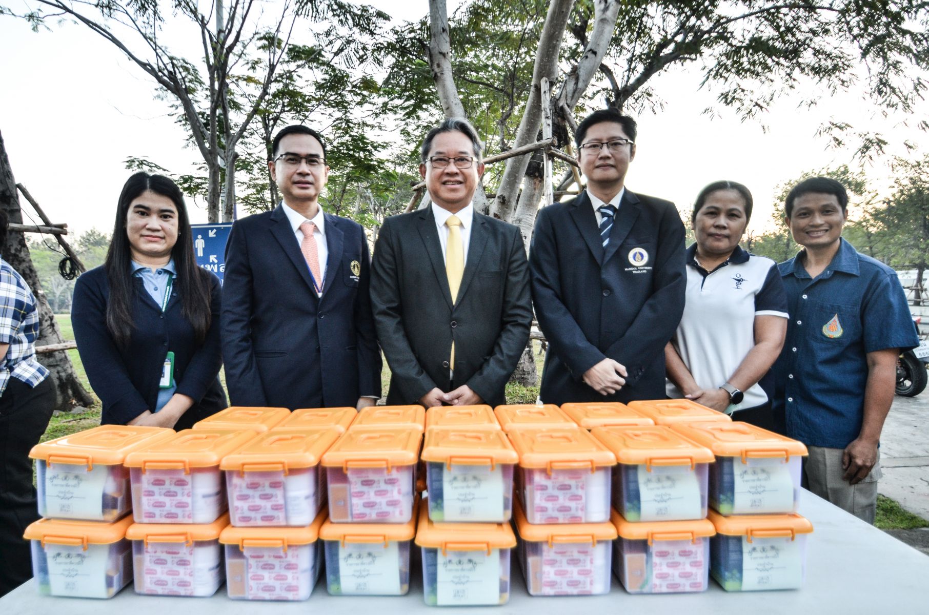 พิธีทำบุญตักบาตรในวาระขึ้นปีใหม่ 2567