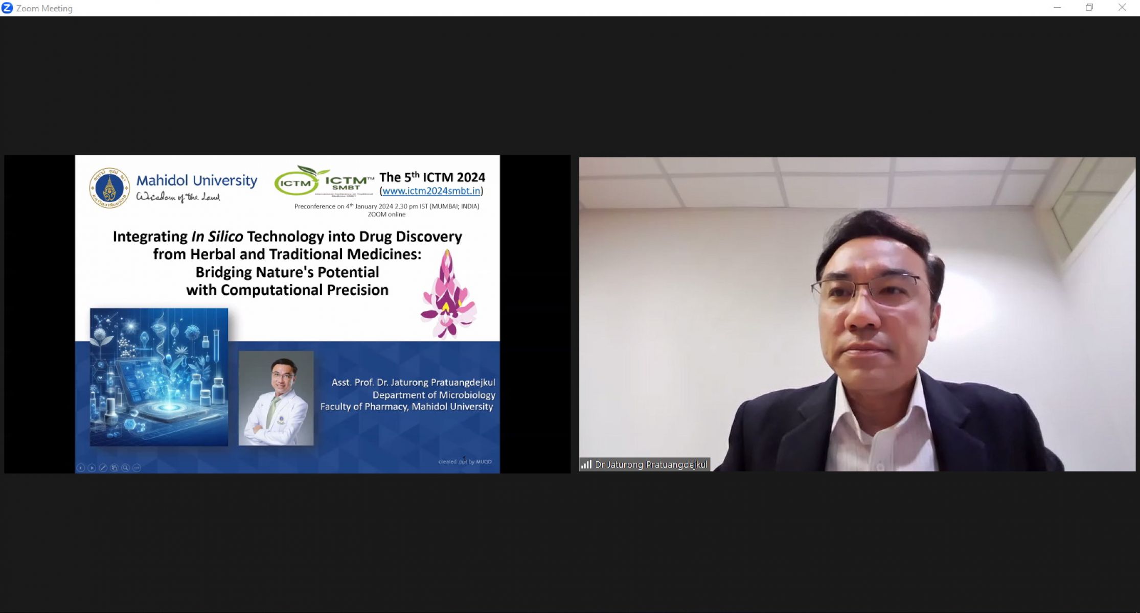 The 5th International Conference on Traditional Medicine