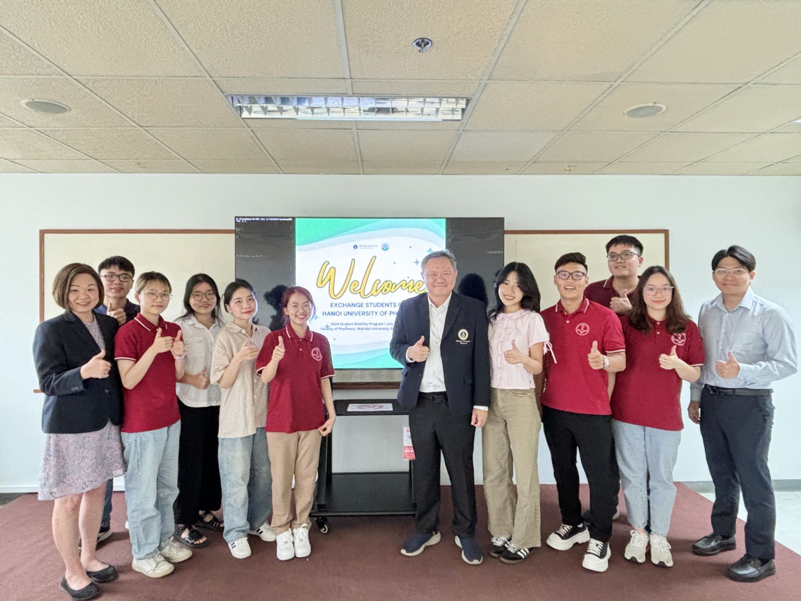 Student Exchange from Hanoi University of Pharmacy