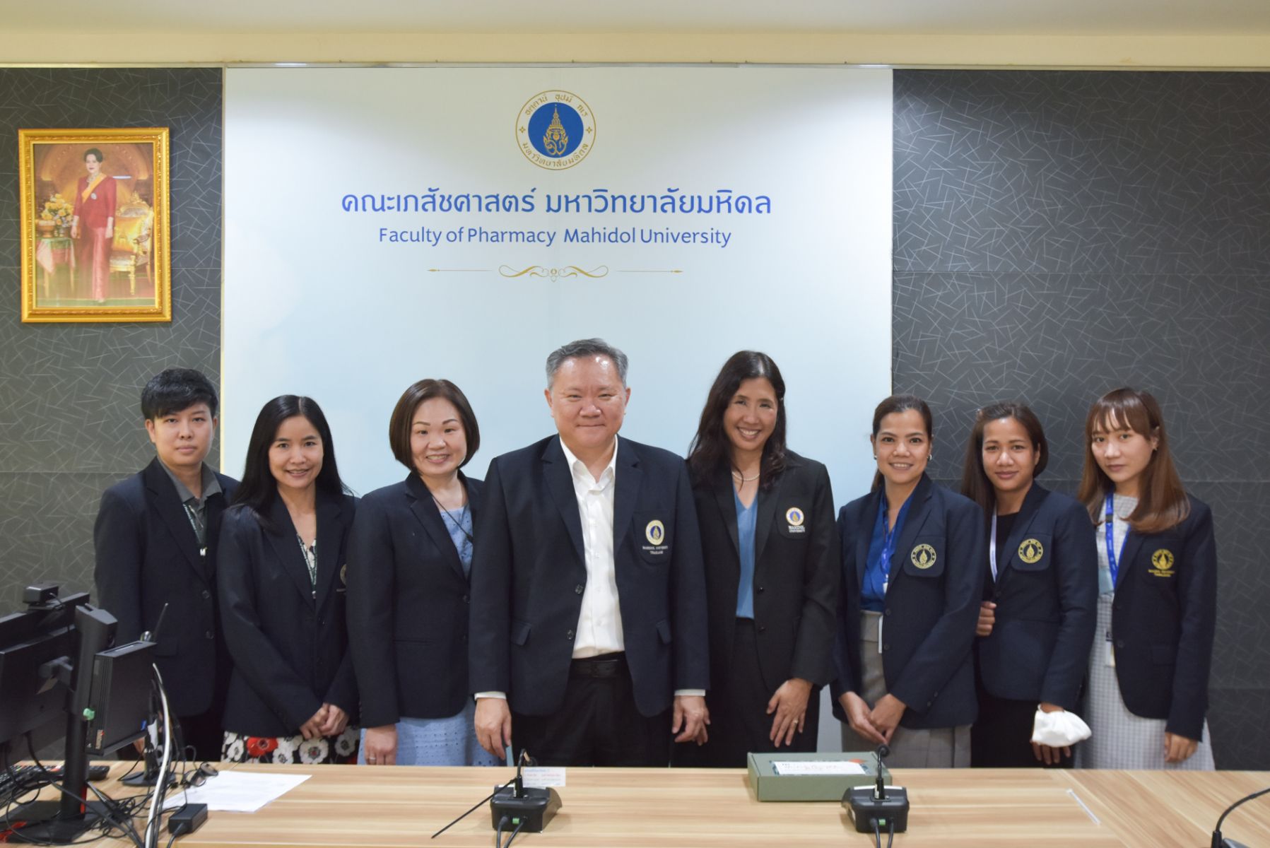 ต้อนรับผู้บริหารจากมหาลัย