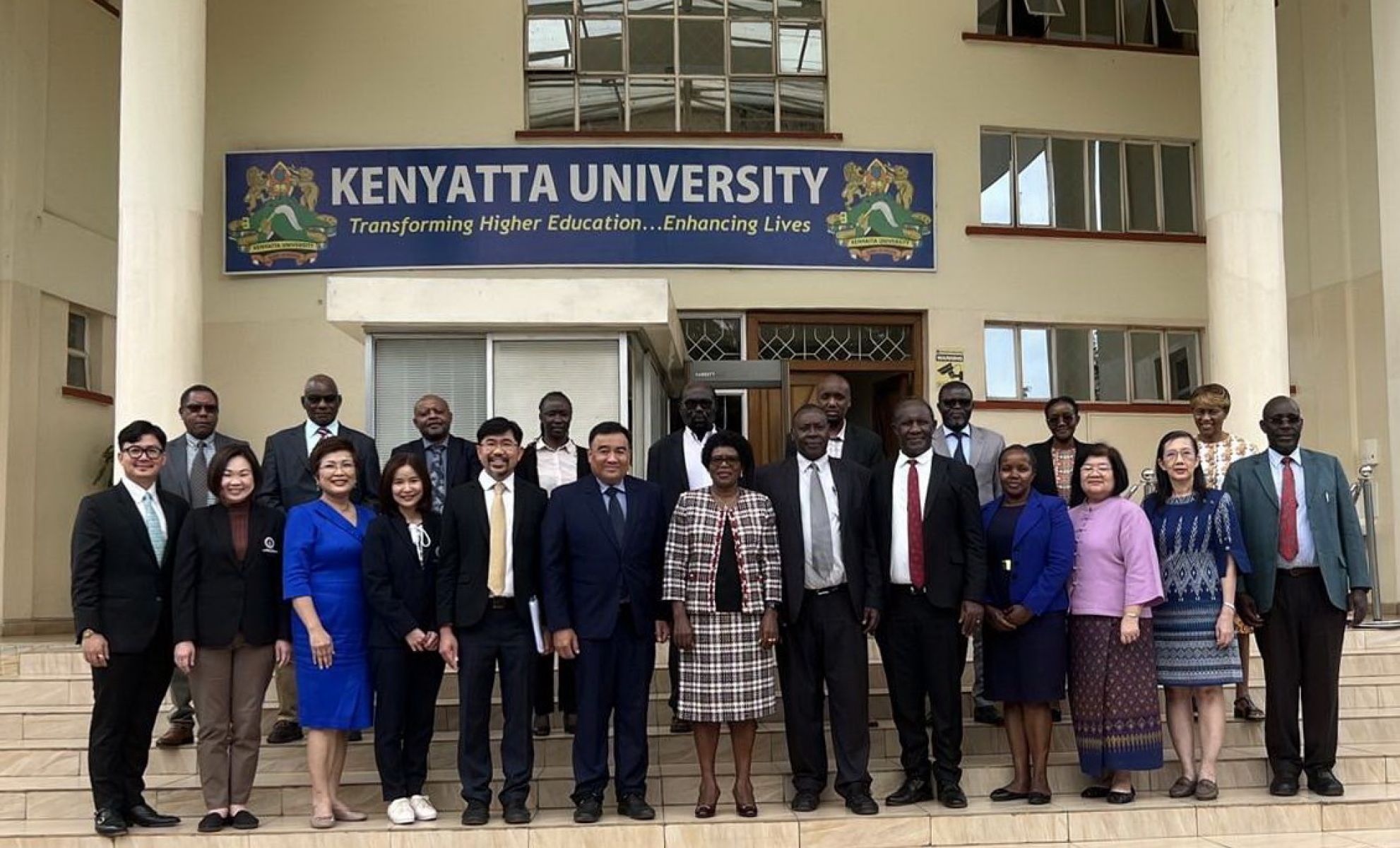 visit at Kenyatta University in the Republic of Kenya