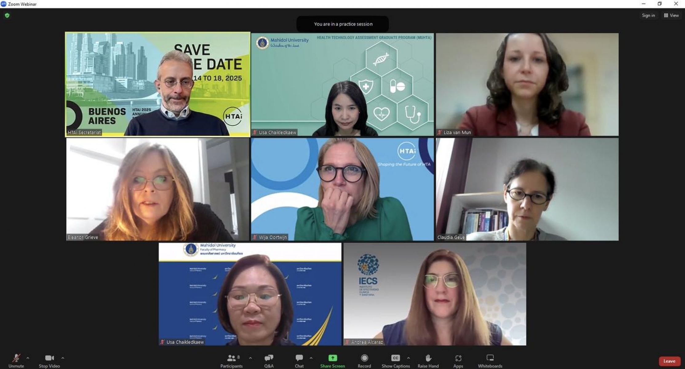 webinar entitled A Renewed HTA Competency Framework: Reflections from HTA MSc Programs around the Globe 
