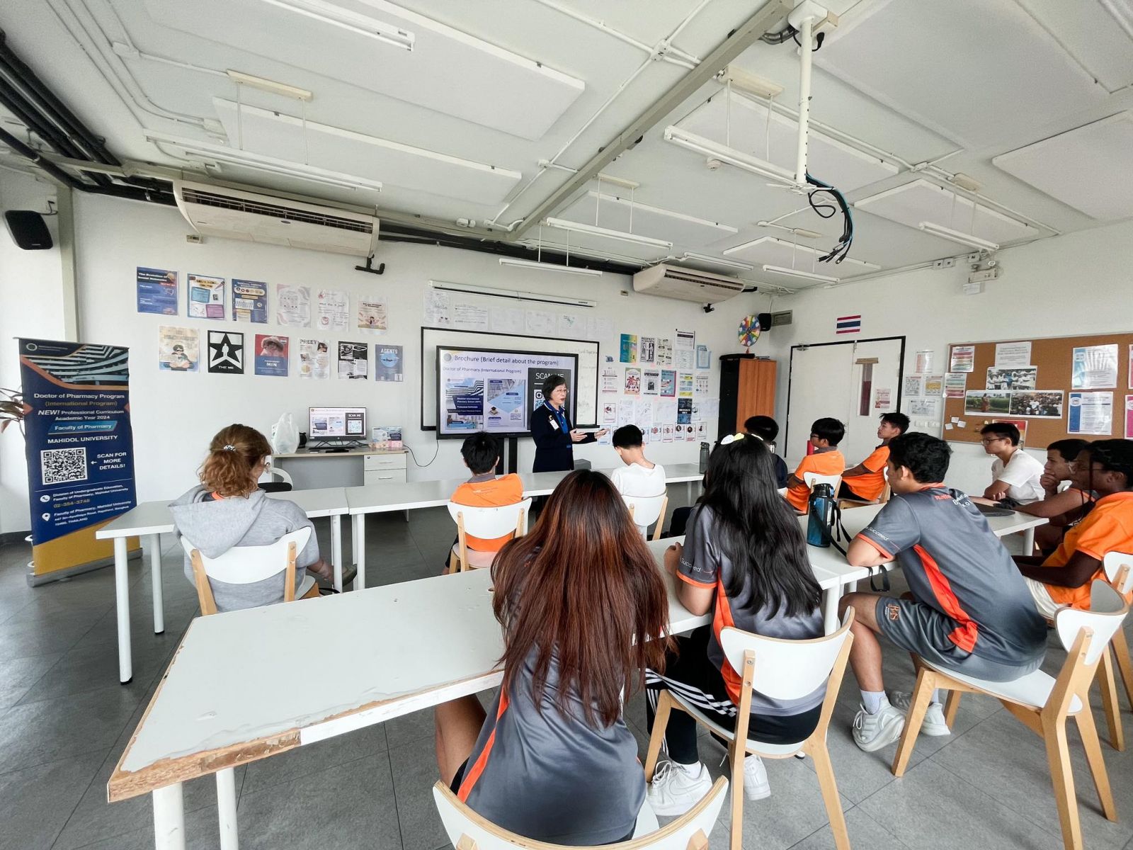 STEAM Week University Program Presentation at Raffles American International School