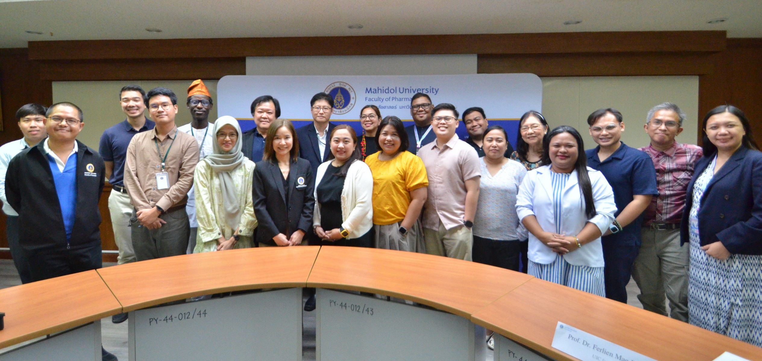 ต้อนรับคณาจารย์และนักศึกษาจาก College of Pharmacy, University of the Immaculate Conception