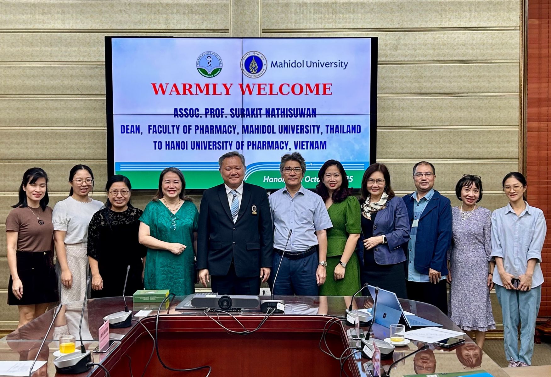 MUPY Dean visits HUP