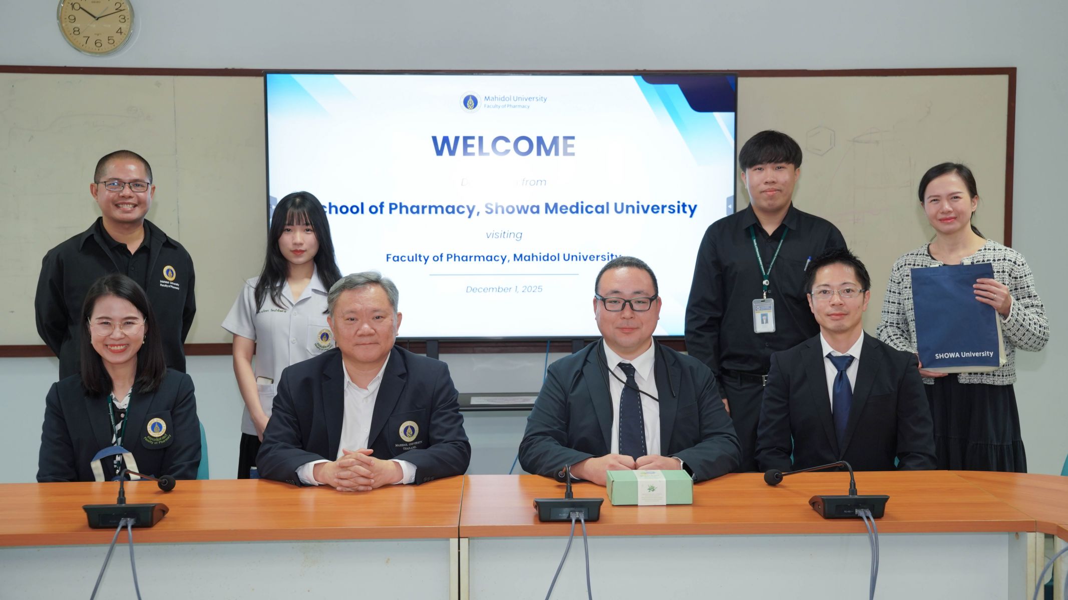 Visit of Delegation from the School of Pharmacy, Showa Medical University