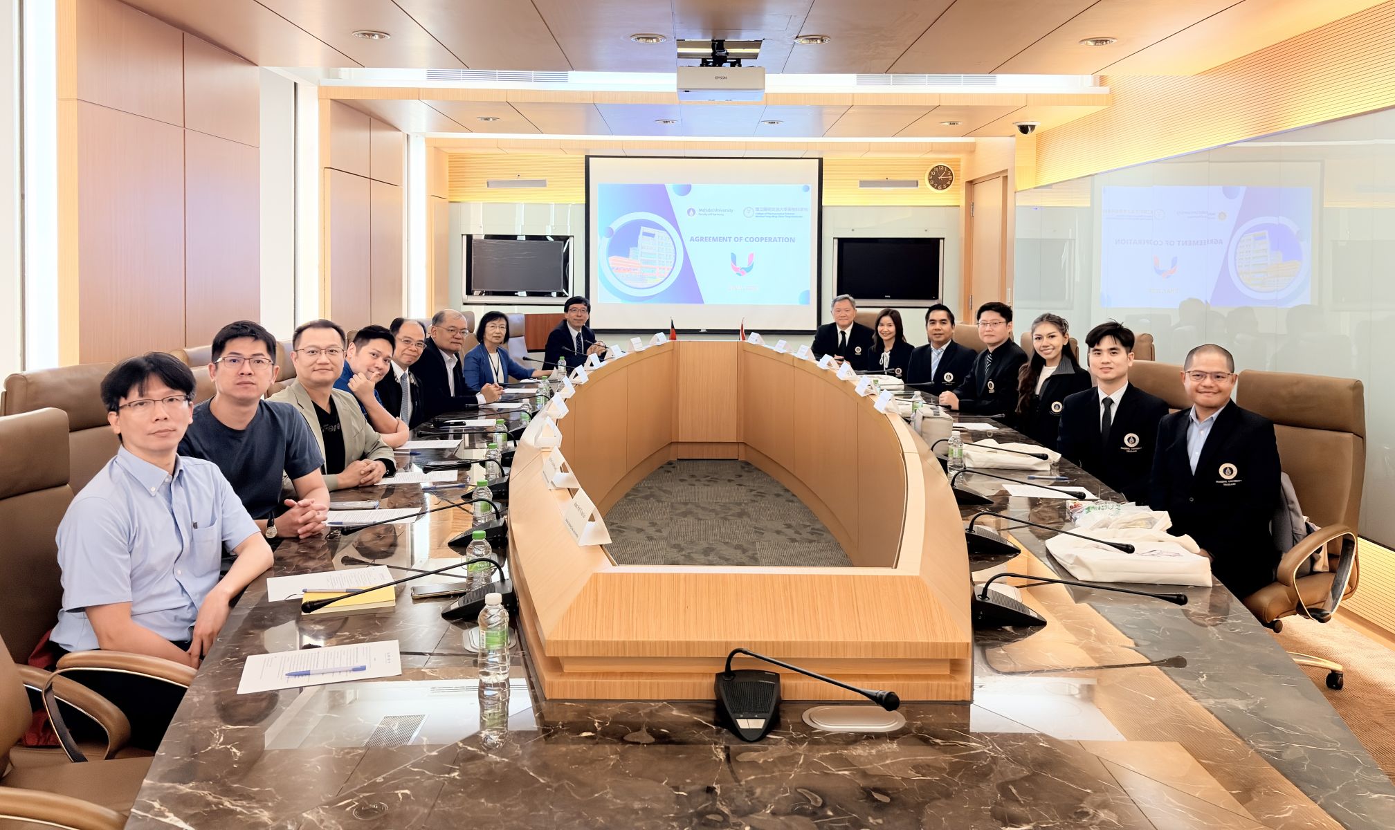 MOU signing with College of Pharmaceutical Sciences, National Yang Ming Chiao Tung University