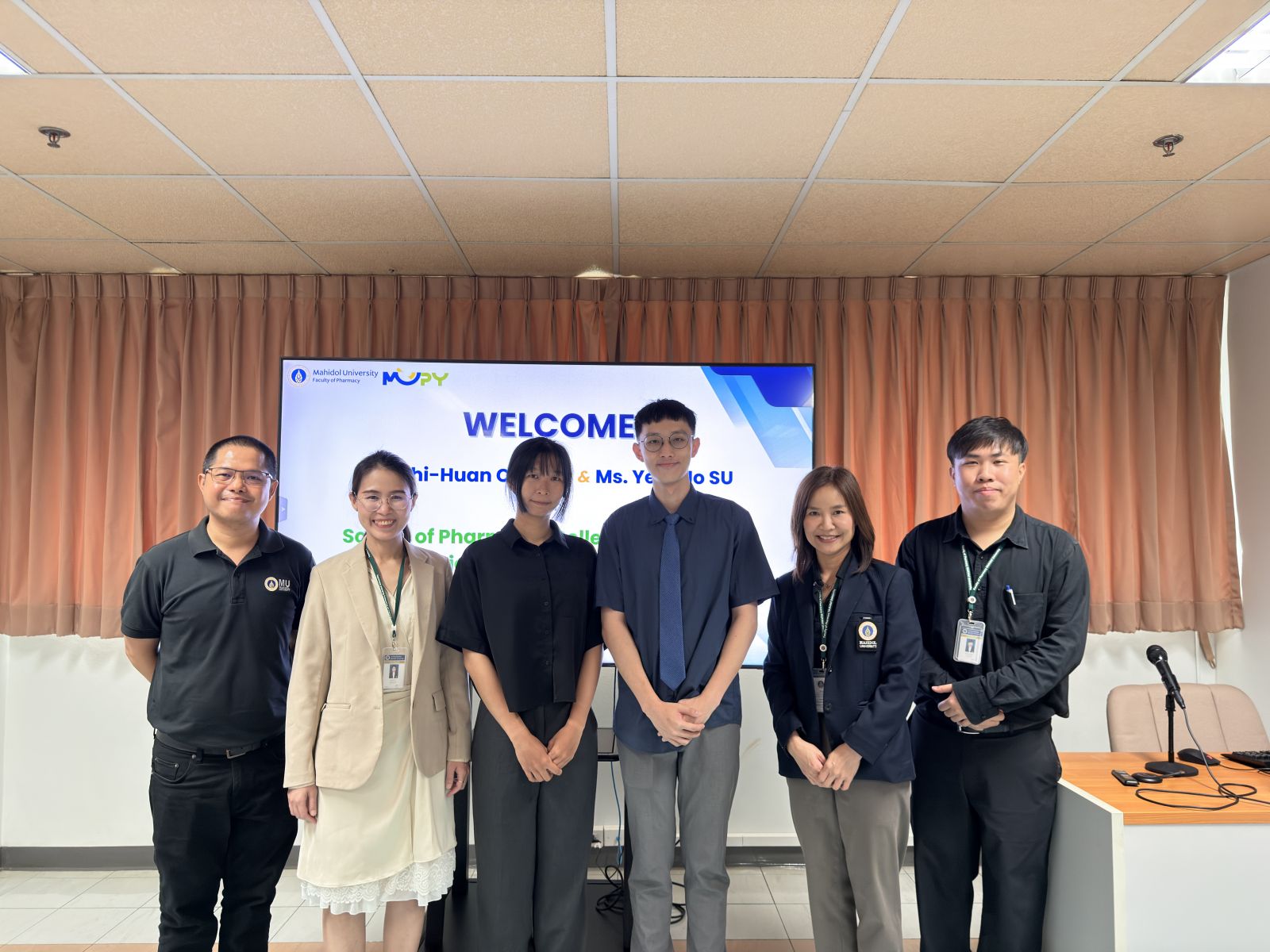 NTU Exchange Students for Advanced Pharmacy Practice Experience (APPE) Rotation Program